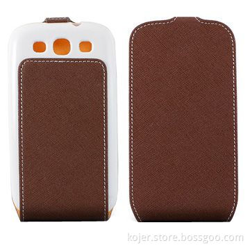 Flip Cases with TPU Inside for Precise Shape Fitting, Suitable for Samsung Galaxy S3 i9300